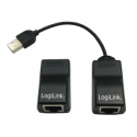 LogiLink USB Line Extender - USB extender - USB - up to 60 m