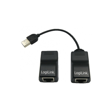 LogiLink USB Line Extender - USB extender - USB - up to 60 m - 2