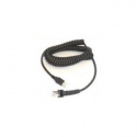 Datalogic CAB-467 - USB cable - USB - 3.6 m - coiled - for PowerScan PBT7100, PBT8300, PD7100, PD8300, PM8300, PM8500