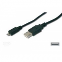 ASSMANN - USB cable - USB (M) to Micro-USB Type B (M) - USB 2.0 - 1.8 m - molded - black