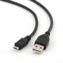Gembird CCP-MUSB2-AMBM-0.3M - USB cable - Micro-USB Type B (M) to USB (M) - 30 cm - black