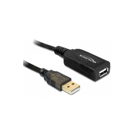 DeLOCK USB Cable - USB extension cable - USB (M) to USB (F) - USB 2.0 - 15 m - active - 0