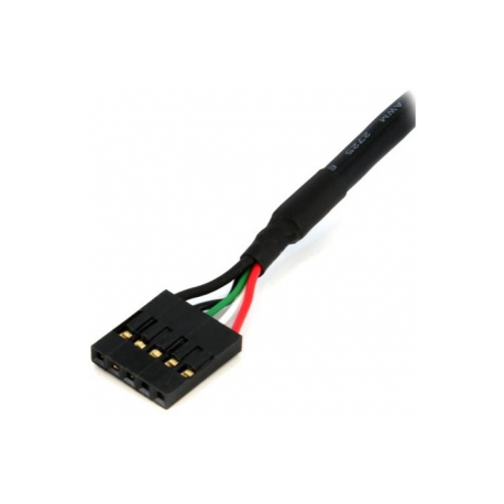 StarTech.com 24in Internal 5 pin USB IDC Motherboard Header Cable F / F - USB cable - 5 pin IDC (F) to 5 pin IDC (F) - USB 2.0 - 2 ft - black - USBINT5PIN24 - USB cable - 5 pin IDC (F) to 5 pin IDC (F) - USB 2.0 - 60.7 cm - black - 1