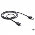 DeLOCK EASY-USB - USB cable - mini-USB Type B (M) to USB (M) - 1 m - black