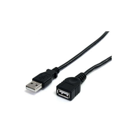 StarTech.com 6 ft Black USB 2.0 Extension Cable A to A - M / F - USB extension cable - USB (M) to USB (F) - USB 2.0 - 6 ft - black - USBEXTAA6BK - USB extension cable - USB (M) to USB (F) - USB 2.0 - 1.8 m - black - for P / N: 35FCREADBK3, ICUSB2321F, ICUSB232V2, LTUB1MBK, MSDREADU2OTG, ST4200MINI2, UUSBOTG - 1