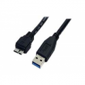 StarTech.com 0.5m (1.5ft) Black SuperSpeed USB 3.0 Cable A to Micro B - USB 3.0 Micro B Cable - 1x USB 3 A (M), 1x USB 3 Micro B (M) 50cm (USB3AUB50CMB) - USB cable - Micro-USB Type B (M) to USB Type A (M) - USB 3.0 - 50 cm - molded - black - for P / N: DKT30CVAGPD, S251BMU313, S251BMU3FP, S251BPU313, S252BU313R, SLSODDU33B, SMS1BMU313