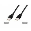 ASSMANN - USB cable - USB (M) to USB (M) - USB 2.0 - 5 m - molded - black