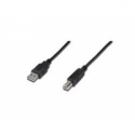 ASSMANN - USB cable - USB (M) to USB Type B (M) - USB 2.0 - 5 m - black
