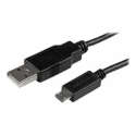 StarTech.com 2m Mobile Charge Sync USB to Slim Micro USB Cable M / M - USB cable - Micro-USB Type B (M) to USB (M) - USB 2.0 - 2 m - black