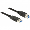 DeLOCK - USB cable - USB Type A (M) to USB Type B (M) - USB 3.0 - 5 m - black