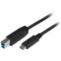 StarTech.com USB C to USB B Printer Cable - 6 ft  /  2m - USB C Printer Cable - USB C to USB B Cable - USB Type C to Type B (USB315CB2M) - USB cable - USB-C (M) to USB Type B (M) - USB 3.1 Gen1 - 2 m - for P / N: HB30C5A2CSC, HBS304A24A, SV231DHU34K6, SV231HU34K6, SV231QDPU34K, SV431HU34K6