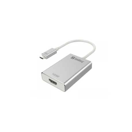 Sandberg - External video adapter - USB-C - HDMI - 0