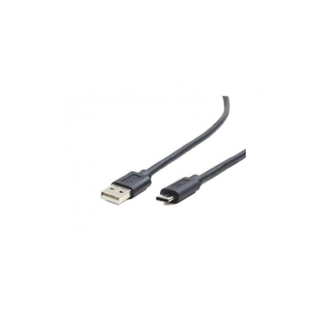 Cablexpert - USB cable - USB-C (M) to USB (M) - USB 2.0 - 3 m - molded, reversible C connector - black - 0