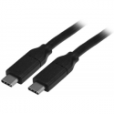 StarTech.com 4m USB C Cable w /  PD - 13ft USB Type C Cable - 5A Power Delivery - USB 2.0 USB-IF Certified - USB 2.0 Type-C Cable - 100W / 5A (USB2C5C4M) - USB cable - USB-C (M) to USB-C (M) - USB 2.0 - 5 A - 4 m - for P / N: CDP2HVGUASPD, DKT30CHCPD, DKT30CHD, DKT30CHPD3, DKT30CHVSDPD, DKT31CMDPHPD