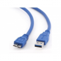 Cablexpert CCP-mUSB3-AMBM-0.5M - USB cable - Micro-USB Type B (M) to USB Type A (M) - USB 3.0 - 50 cm - molded