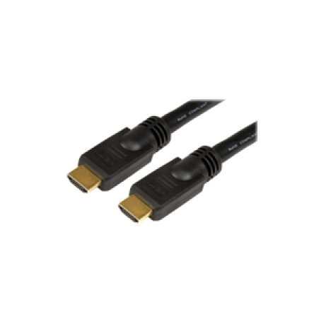 StarTech.com 7m High Speed HDMI Cable - Ultra HD 4k x 2k HDMI Cable - HDMI to HDMI M / M - 7 meter HDMI 1.4 Cable - Audio / Video Gold-Plated (HDMM7M) - HDMI cable - HDMI male to HDMI male - 7 m - black - 0