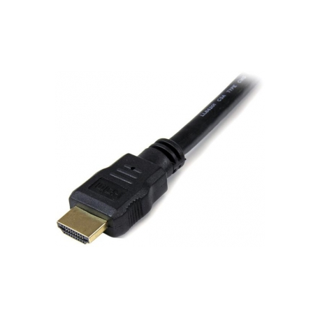 StarTech.com 0.5m High Speed HDMI Cable - Ultra HD 4k x 2k HDMI Cable - HDMI to HDMI M / M - 50cm HDMI 1.4 Cable - Audio / Video Gold-Plated (HDMM50CM) - HDMI cable - HDMI male to HDMI male - 50 cm - shielded - black - 1