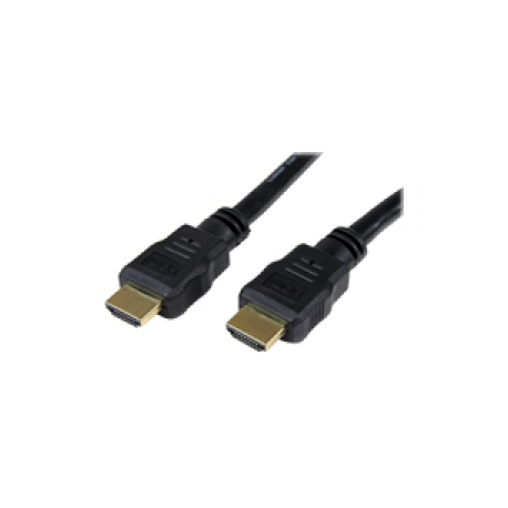 StarTech.com 3m High Speed HDMI Cable - Ultra HD 4k x 2k HDMI Cable - HDMI to HDMI M / M - 3 meter HDMI 1.4 Cable - Audio / Video Gold-Plated (HDMM3M) - HDMI cable - HDMI male to HDMI male - 3 m - shielded - black - for P / N: 45PATCH25WH, DK30CH2DPPDU, DK30CHDPPDUE, ST12MHDLAN2K, ST12MHDLAN2R, SV565HDIP - 0