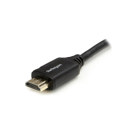 StarTech.com 3m High Speed HDMI Cable - Ultra HD 4k x 2k HDMI Cable - HDMI to HDMI M / M - 3 meter HDMI 1.4 Cable - Audio / Video Gold-Plated (HDMM3M) - HDMI cable - HDMI male to HDMI male - 3 m - shielded - black - for P / N: 45PATCH25WH, DK30CH2DPPDU, DK30CHDPPDUE, ST12MHDLAN2K, ST12MHDLAN2R, SV565HDIP - 3