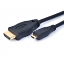 Gembird - HDMI cable - micro HDMI male to HDMI male - 4.5 m - black