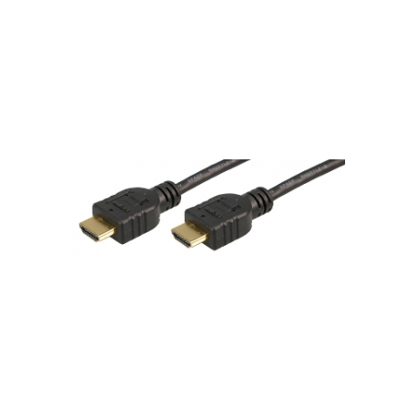 LogiLink High Speed with Ethernet - HDMI cable with Ethernet - HDMI male to HDMI male - 5 m - black - 0
