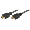 LogiLink High Speed with Ethernet - HDMI cable with Ethernet - HDMI male to HDMI male - 3 m - black