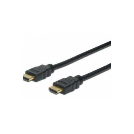ASSMANN - HDMI cable with Ethernet - HDMI male to HDMI male - 10 m - triple shielded - black - 0