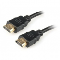 Gembird CC-HDMI4-1M - HDMI cable with Ethernet - HDMI male to HDMI male - 1 m - shielded twisted pair (STP) - black