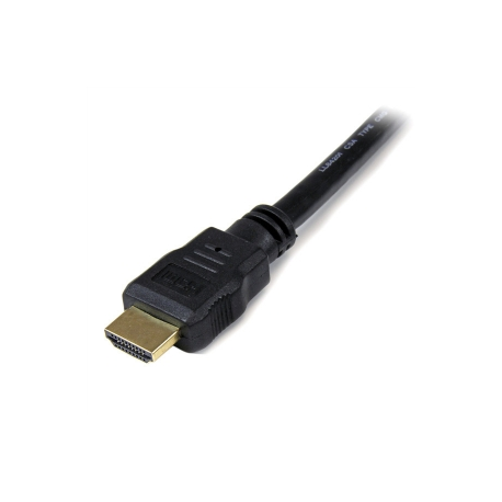 StarTech.com 1.5m High Speed HDMI Cable - Ultra HD 4k x 2k HDMI Cable - HDMI to HDMI M / M - 5 ft HDMI 1.4 Cable - Audio / Video Gold-Plated (HDMM150CM) - HDMI cable - HDMI male to HDMI male - 1.5 m - double shielded - black - for P / N: MSTCDP122HD - 1