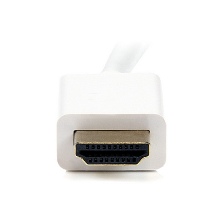 StarTech.com 7m / 23 ft CL3 Rated HDMI Cable with Ethernet, In Wall Rated HDMI Cable 4K 30Hz, UHD High Speed HDMI Cable 10.2 Gbps Bandwidth, 4K Ultra HD HDMI 1.4 Video  /  Display Cable, 30AWG - Long White HDMI Cable - HDMI cable - HDMI male to HDMI male - 7 m - double shielded - white - 2