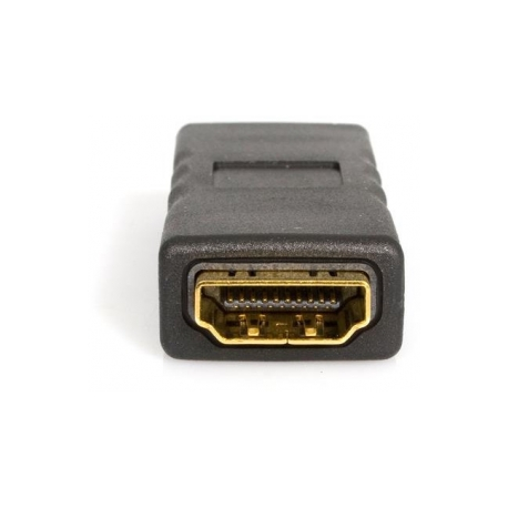 StarTech.com HDMI to HDMI Adapter, High Speed HDMI to HDMI Connector, 4K 30Hz HDMI to HDMI Coupler, HDMI to HDMI Converter - HDMI Female to HDMI Female Adapter - HDMI coupler - HDMI female to HDMI female - black - for P / N: CDP2HDMM2MB, DP2HDMM2MB, HDDVIMM3, HDMM1MP, HDMM2MP, HDMM3MP, HDPMM50, MDP2HDMM2MB - 1