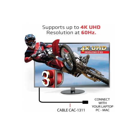 Club 3D CAC-1311 - HDMI cable - HDMI male to HDMI male - 1 m - 4K support - 7