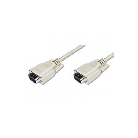 ASSMANN - VGA cable - HD-15 (VGA) (M) to HD-15 (VGA) (M) - 1.8 m - molded - beige - 0