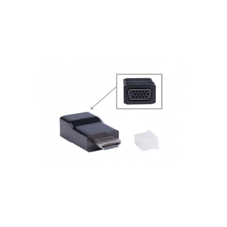 Gembird A-HDMI-VGA-001 - Adapter - HD-15 (VGA) female to HDMI male - 0