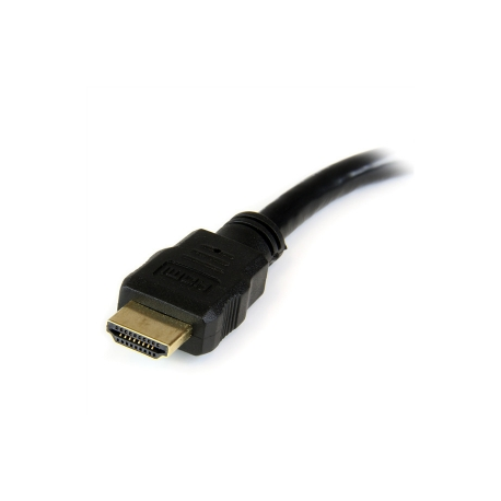 StarTech.com HDMI Male to DVI Female Adapter - 8in - 1080p DVI-D Gender Changer Cable (HDDVIMF8IN) - Adapter - HDMI male to DVI-D female - 20.32 cm - shielded - black - for P / N: BNDDKT30CAHV, CDP2DVIMM2MB, DKT30CSDHPD, DKT30CSDHPD3, DP2DVI2MM3, DP2DVIMM6X10 - 1