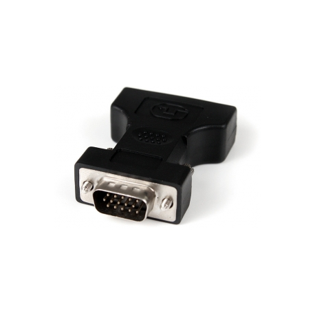 StarTech.com DVI to VGA Cable Adapter - Black - F / M (DVIVGAFMBK) - VGA adapter - DVI-I (F) to HD-15 (VGA) (M) - black - for P / N: BNDDKT30CAHV, USB31GEVG, USB3SMDOCKHV - 1