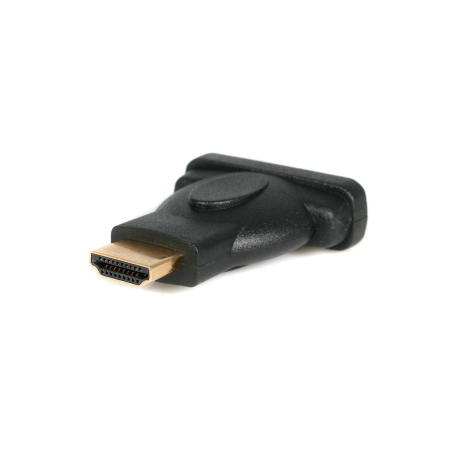 StarTech.com HDMI Male to DVI Female - HDMI to DVI-D Adapter - Bi-Directional - DVI to HDMI (HDMIDVIMF) - Adapter - dual link - HDMI male to DVI-D female - black - for P / N: DK31C3HDPD, DK31C3HDPDUE, SV221HUC4K, SV231DHU34K6, SV231HU34K6, SV431HU34K6 - 1