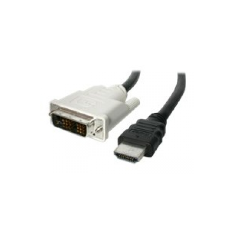 StarTech.com 2m High Speed HDMI Cable to DVI Digital Video Monitor - Adapter cable - HDMI male to DVI-D male - 2 m - black - 0