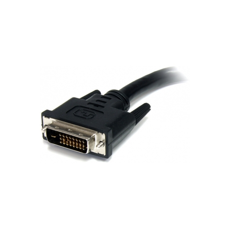 StarTech.com 6in DVI-D Dual Link Digital Port Saver Extension Cable M / F - DVI-D Male to Female Extension Cable - 6 inch - 2560x1600 (DVIDEXTAA6IN) - DVI extension cable - dual link - DVI-D (M) to DVI-D (F) - 15.2 cm - black - for P / N: CDP2DVIMM2MB, DP2DVI2MM3, DP2DVI2MM6, DP2DVIMM6, DP2DVIMM6BS, DP2DVIMM6X10, HDDVIMM3 - 1