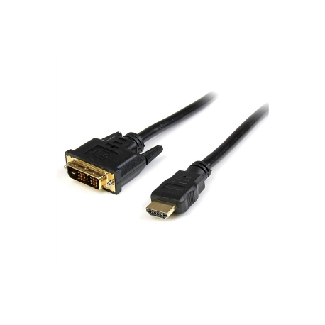 StarTech.com 6ft HDMI to DVI D Adapter Cable - Bi-Directional - HDMI to DVI or DVI to HDMI Adapter for Your Computer Monitor (HDMIDVIMM6) - Adapter cable - HDMI male to DVI-D male - 1.83 m - black - for P / N: DK31C3HDPD, DK31C3HDPDUE, MDP2HDEC, ST121HD20FXA, VID2HDCON2, VS424HD4K60 - 6