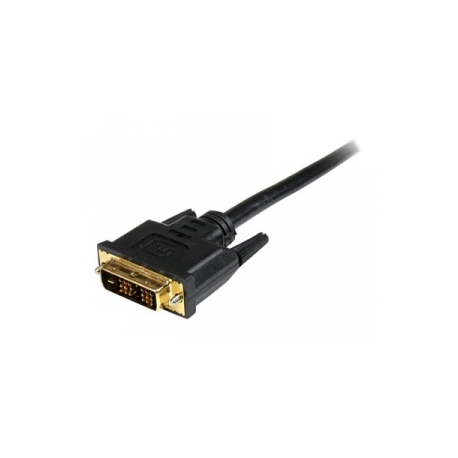 StarTech.com 0.5m HDMI to DVID Cable M / M - Adapter cable - DVI-D male to HDMI male - 50 cm - double shielded - black - 0