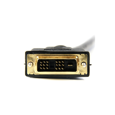 StarTech.com 0.5m HDMI to DVID Cable M / M - Adapter cable - DVI-D male to HDMI male - 50 cm - double shielded - black - 2