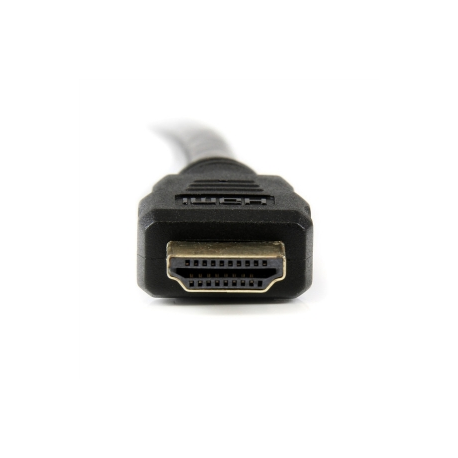 StarTech.com 0.5m HDMI to DVID Cable M / M - Adapter cable - DVI-D male to HDMI male - 50 cm - double shielded - black - 4