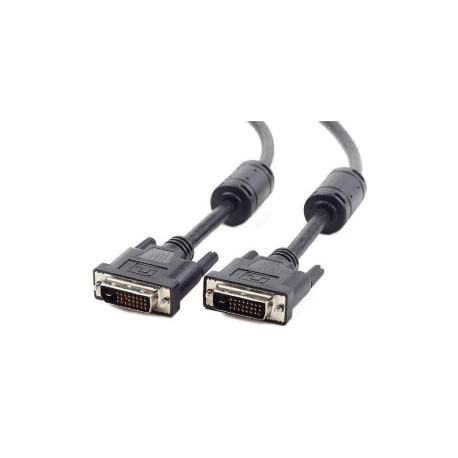 Gembird - DVI cable - dual link - DVI-D (M) to DVI-D (M) - 3.05 m - molded - black - 1