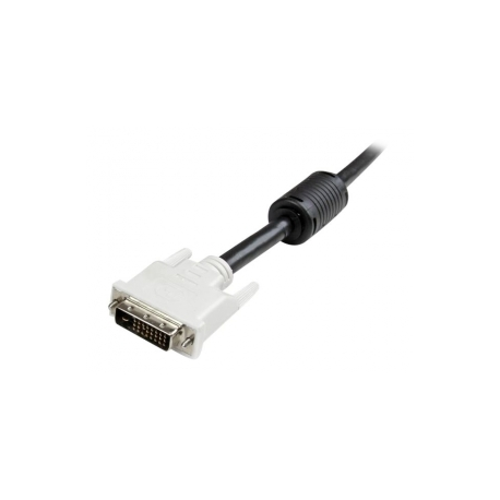 StarTech.com 2m DVID Single Link Cable M / M - DVI cable - single link - DVI-D (M) to DVI-D (M) - 2 m - molded, thumbscrews - black - 0