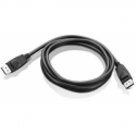 Lenovo - DisplayPort cable - DisplayPort (M) to DisplayPort (M) - 1.8 m - for ThinkCentre M70q Gen 2; M75s Gen 2; M80t Gen 3; M90q Gen 3; V50t Gen 2-13