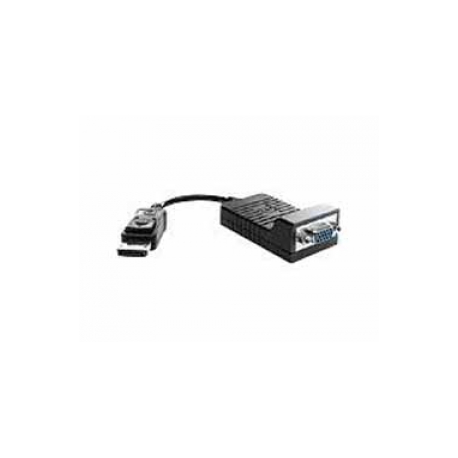 HP - VGA adapter - DisplayPort (M) to HD-15 (VGA) (F) - 20 cm - for HP Z1 G9; Elite 600 G9, 800 G9; EliteDesk 80X G8; ProOne 440 G9; Workstation Z2 G9 - 0