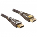 DeLOCK - DisplayPort cable - DisplayPort (M) to DisplayPort (M) - 2 m - anthracite