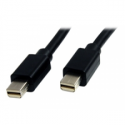 StarTech.com 2m Mini DisplayPort 1.2 Cable M / M Mini DisplayPort 4k - DisplayPort cable - Mini DisplayPort (M) to Mini DisplayPort (M) - 2 m - black
