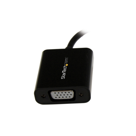 StarTech.com DisplayPort To VGA Video Adapter Converter - Active - 1080p - DP to VGA Converter (DP2VGA2) - Display adapter - DisplayPort (M) to HD-15 (VGA) (F) - 27.94 cm - latched - black - for P / N: DK30C2DAGPD, MST14DP123DP, TB32DP14, TB3CDK2DP, TB3CDK2DPUE, TB3DK2DPM2, TB3DKM2DPL - 2